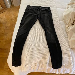 Black Mother Skinny Jeans - Size 29